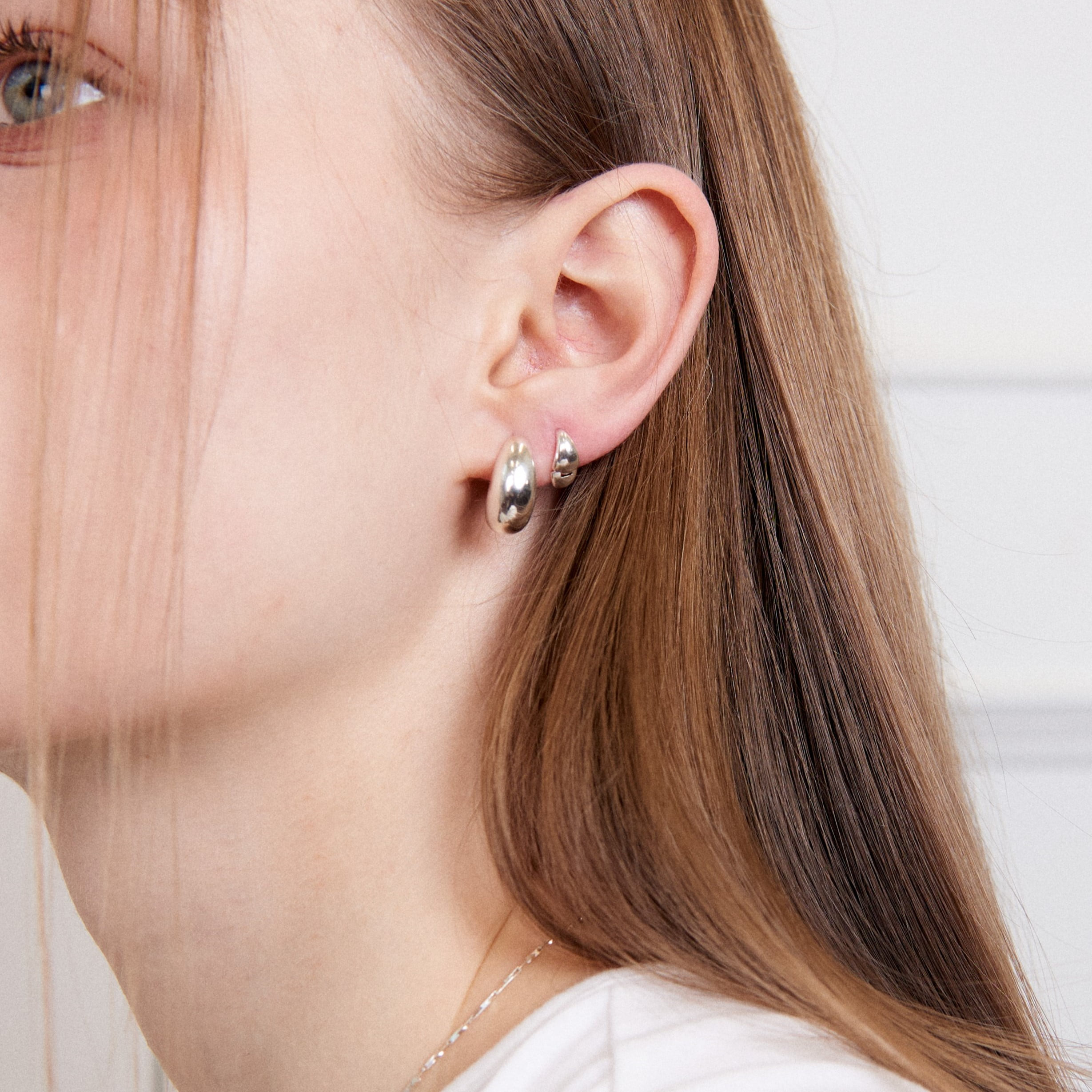 Tiny one touch Earring