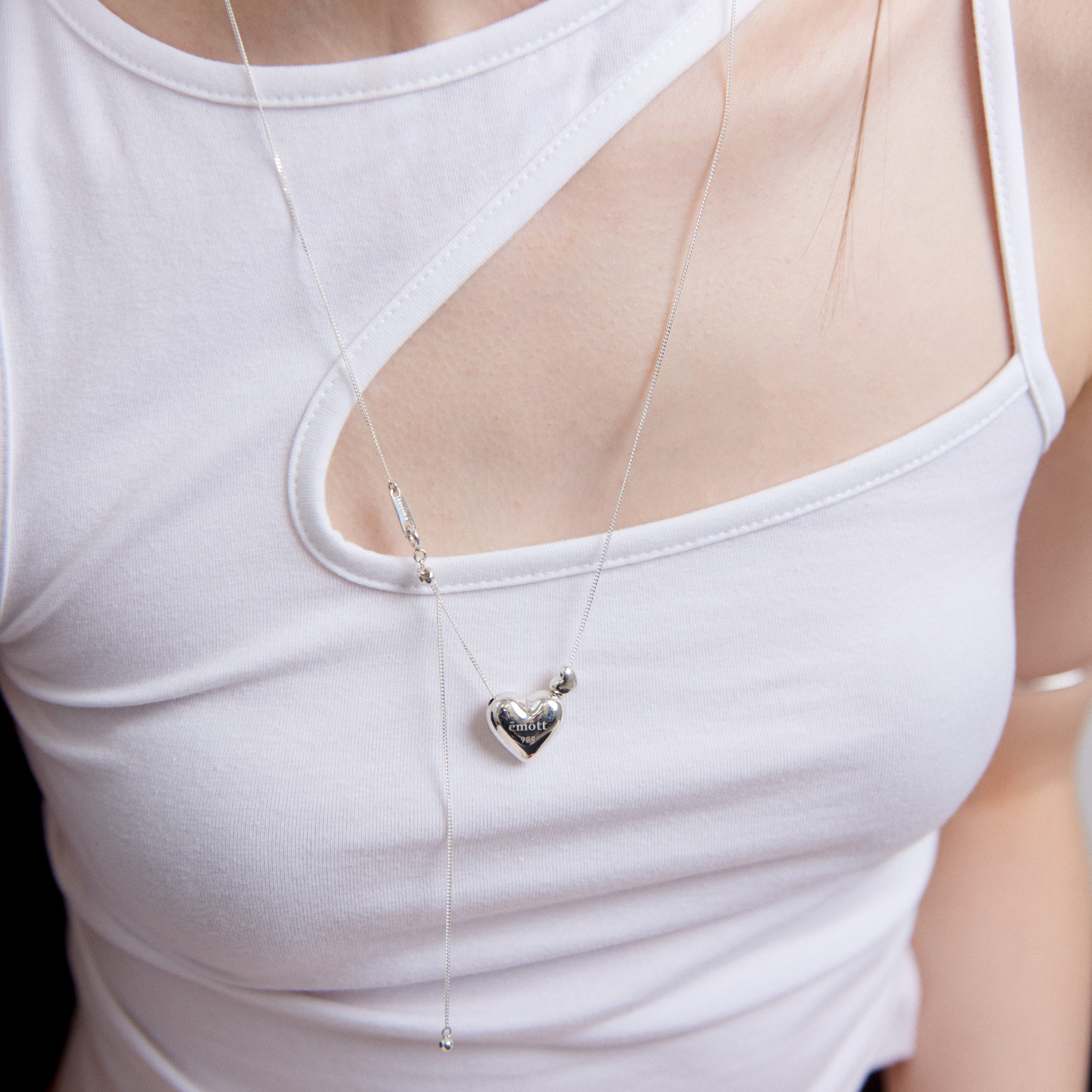 Double heart Necklace