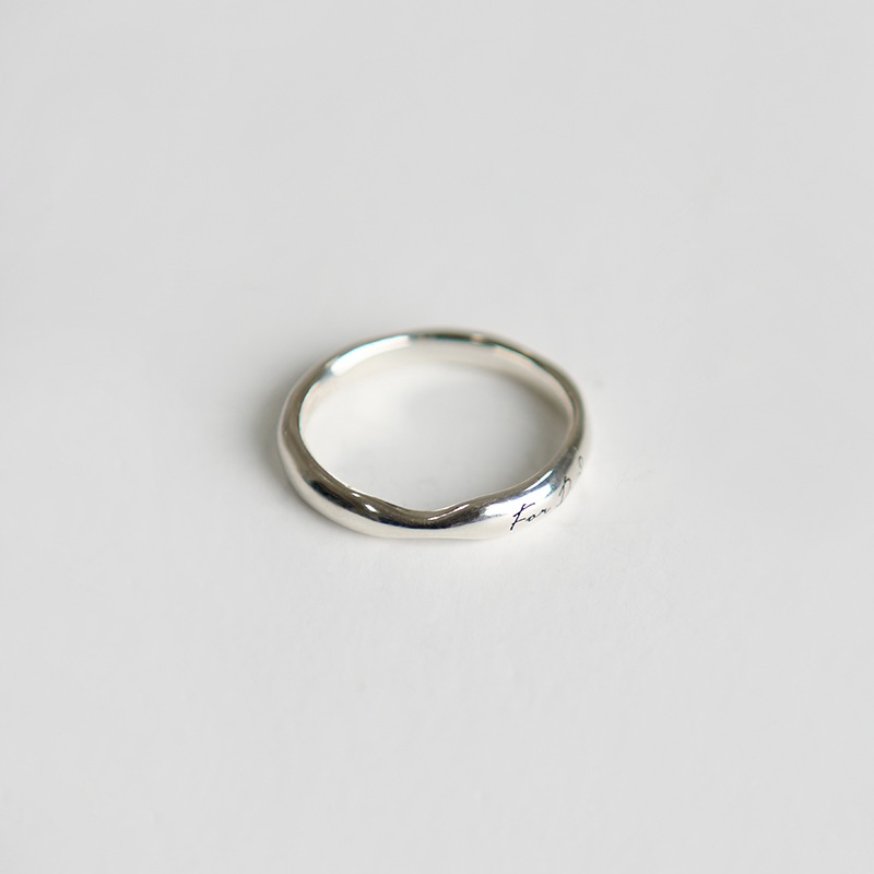 Melting simple Ring.1(각인)